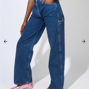 Saks Potts Salma Jeans NWT medium indigo